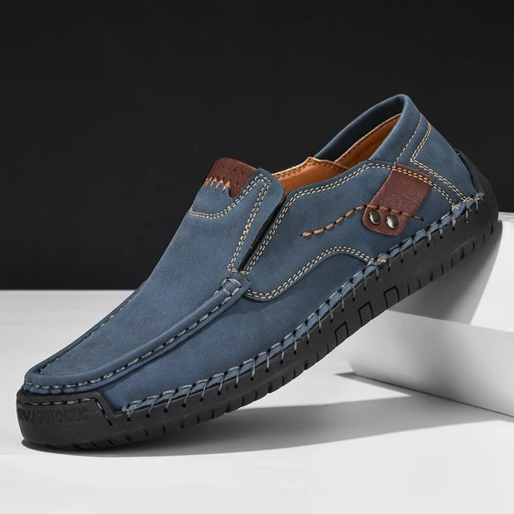 Chaussure confortable homme pied large