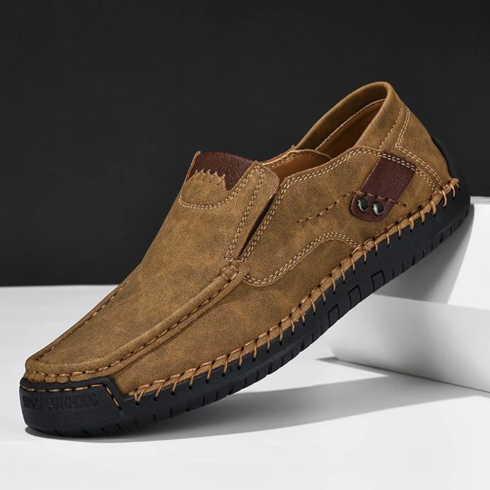 Chaussure confortable homme pied large