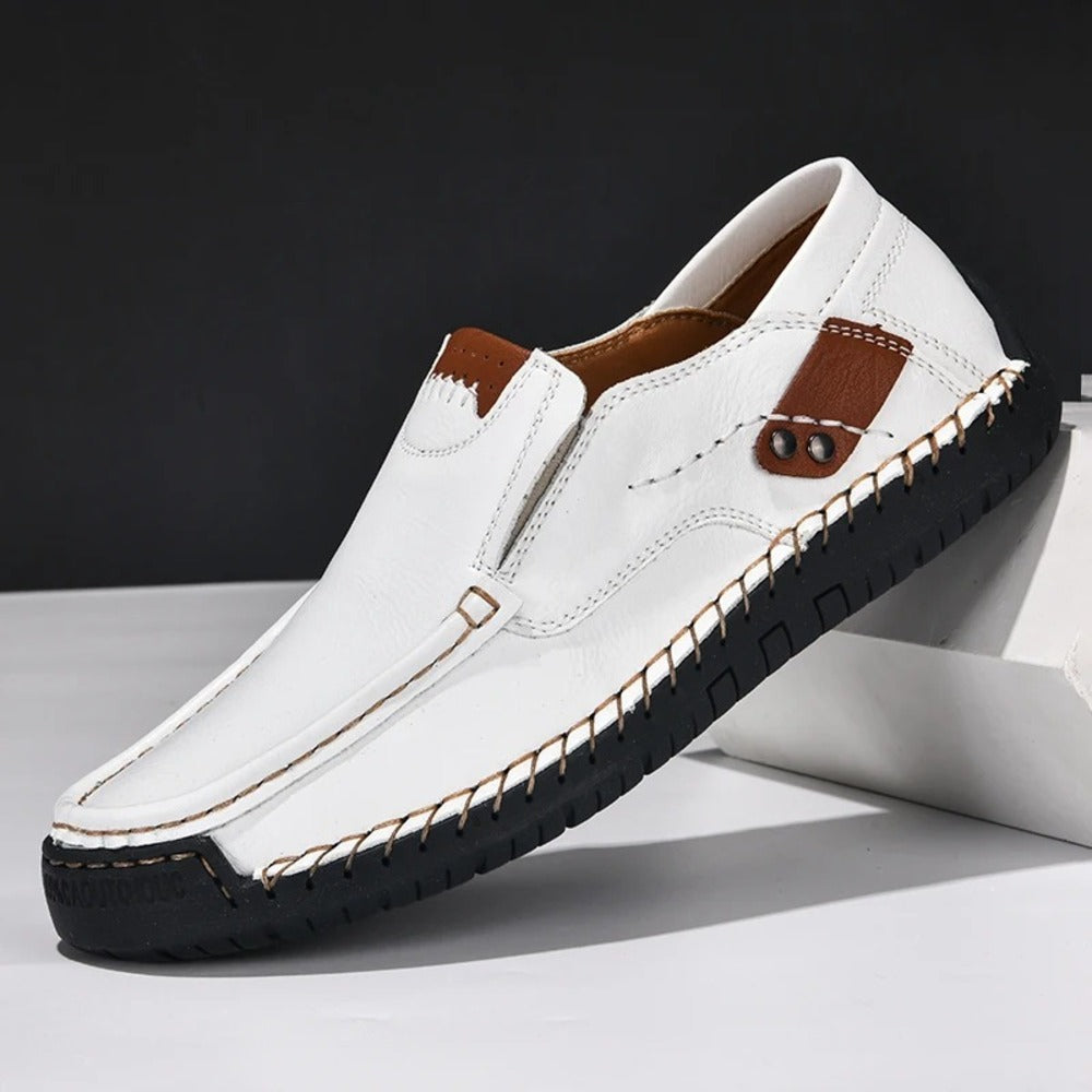Chaussure confortable homme pied large