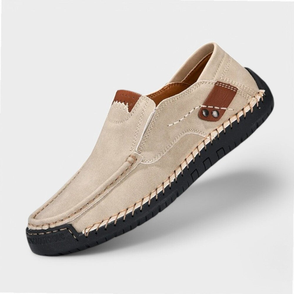 Chaussure confortable homme pied large