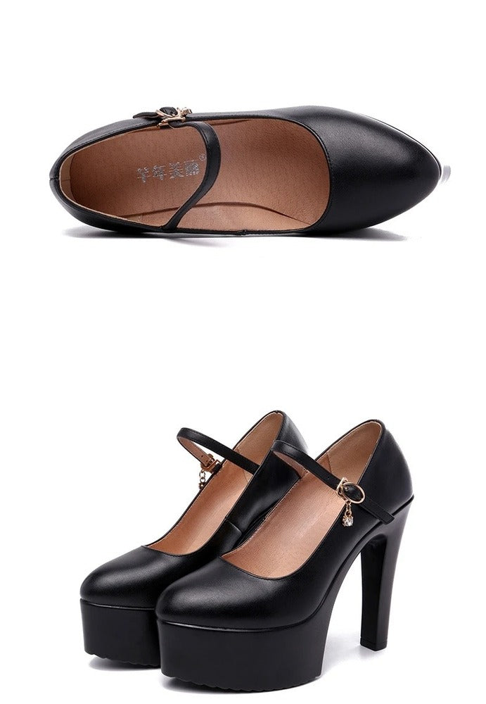 Escarpin femme blanc