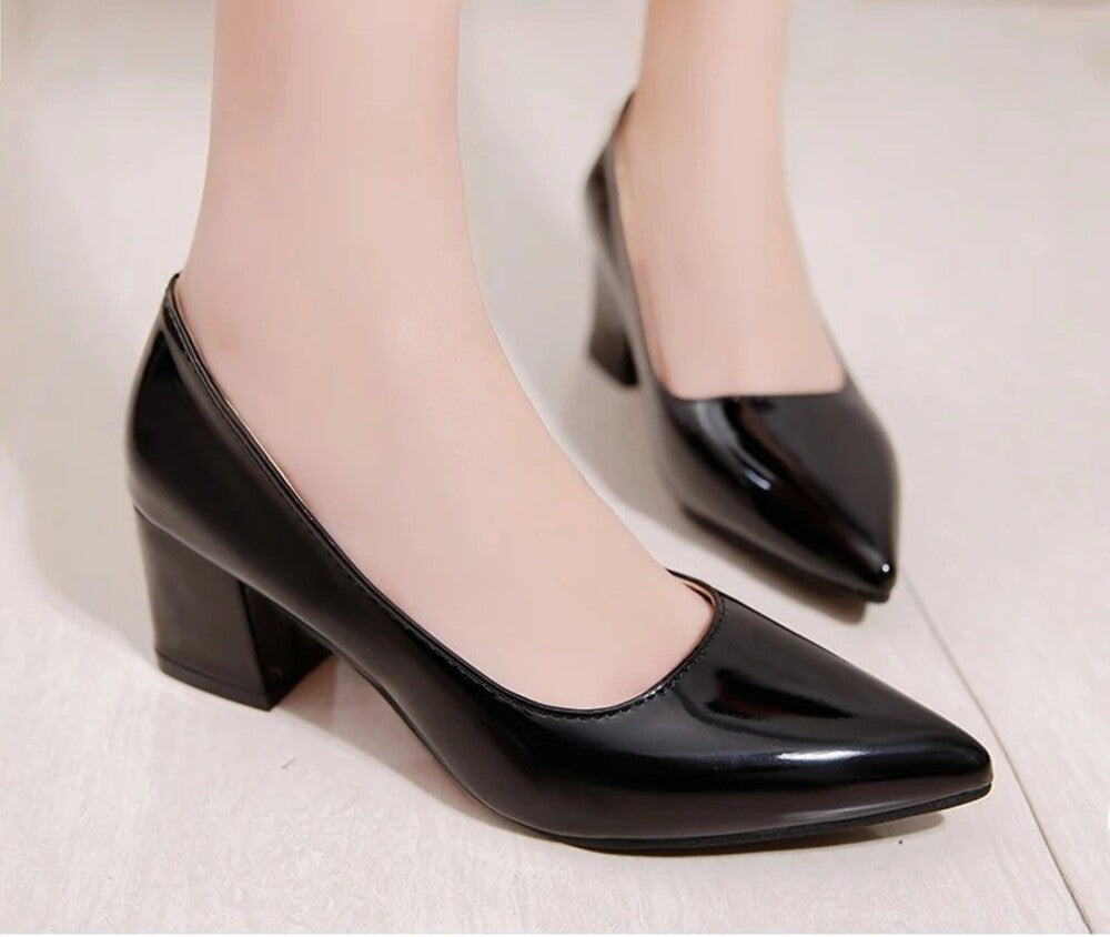 Escarpin femme rouge