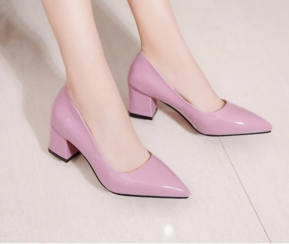 Escarpin femme rouge