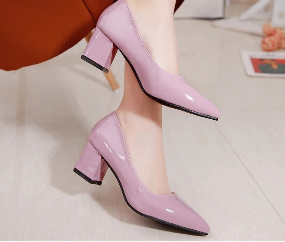 Escarpin femme rouge