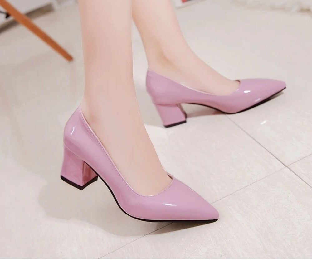 Escarpin femme rouge