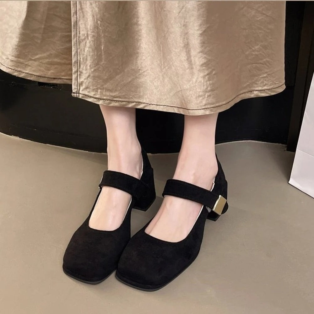 Escarpin plateforme femme