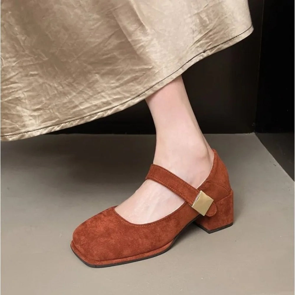 Escarpin plateforme femme