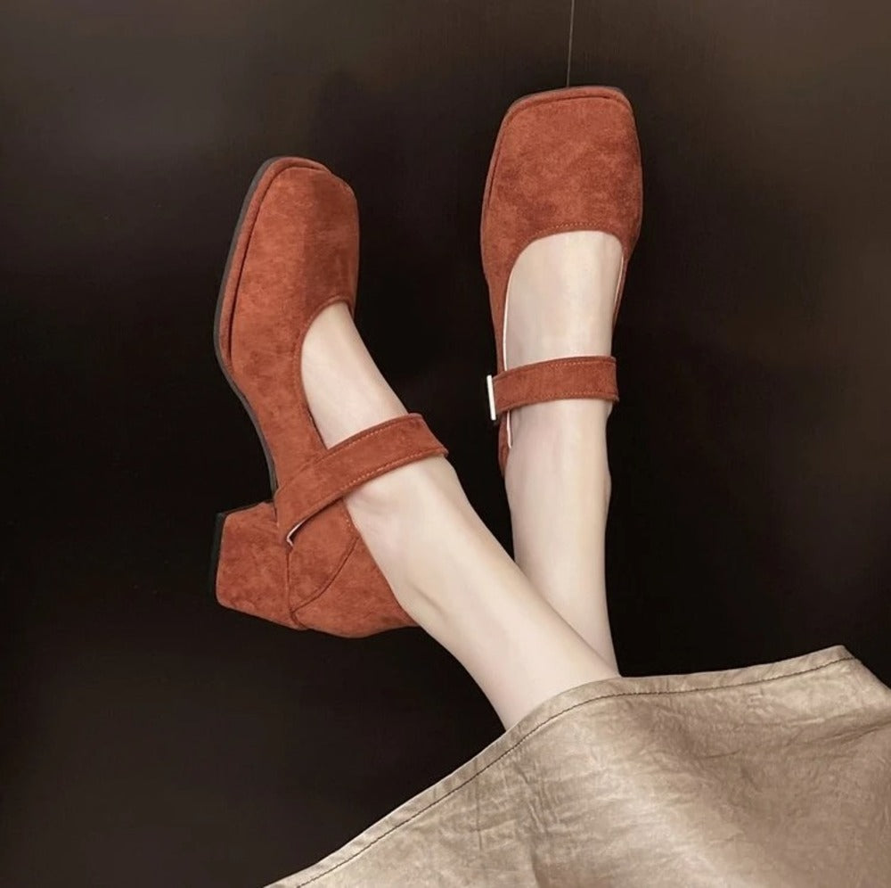 Escarpin plateforme femme
