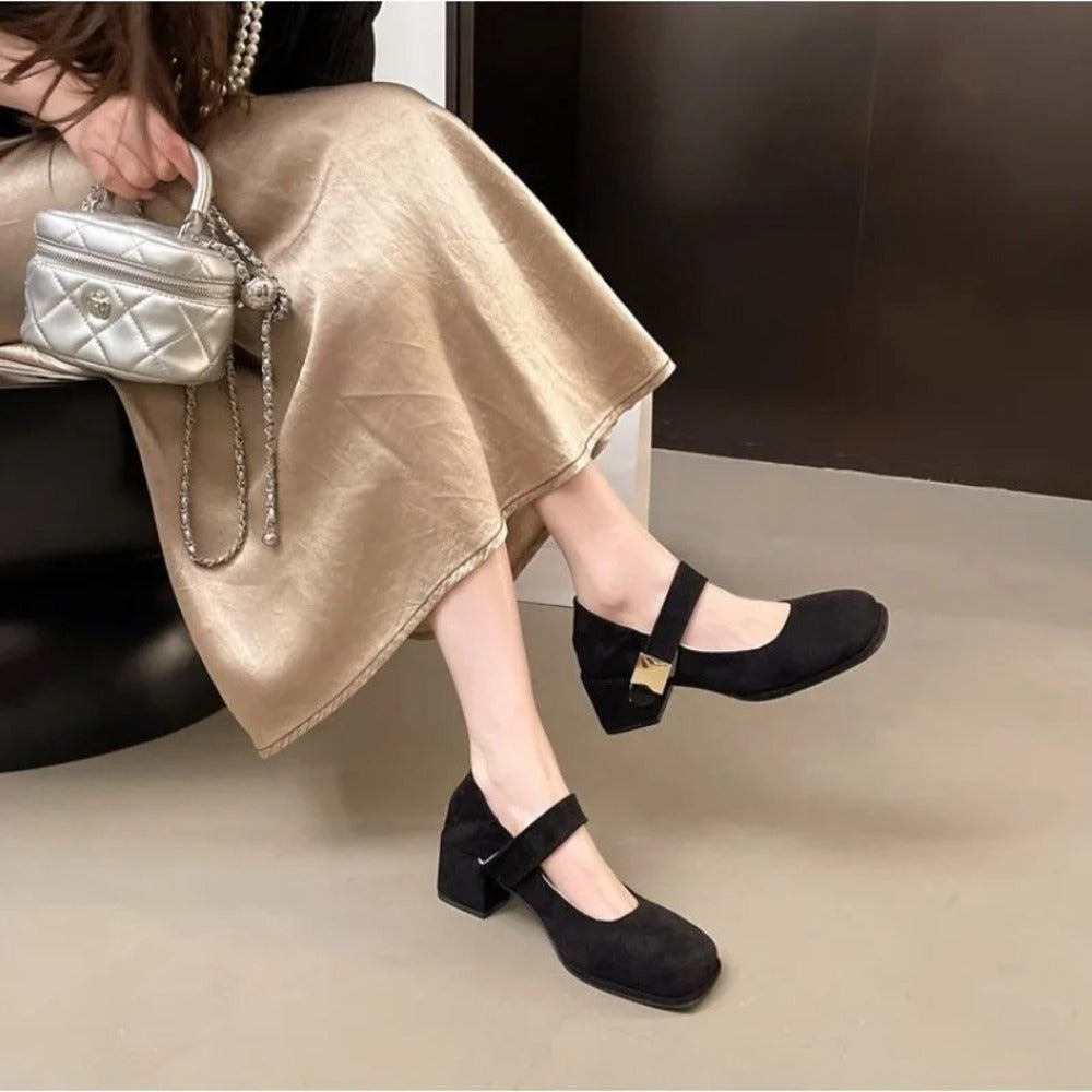 Escarpin plateforme femme