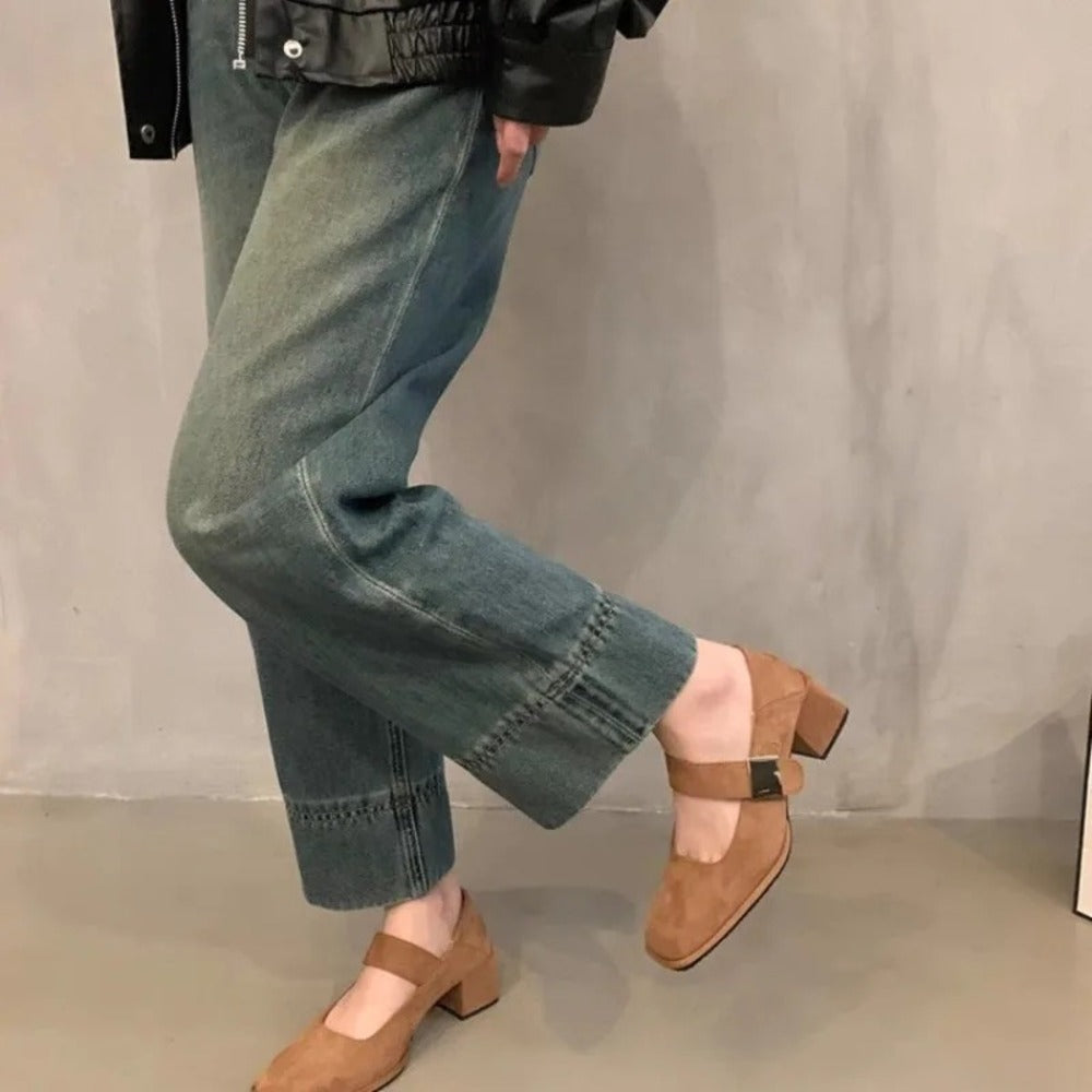 Escarpin plateforme femme