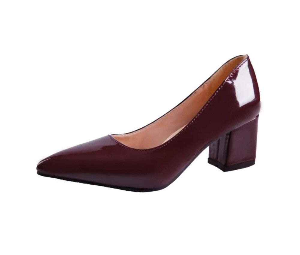 Escarpin femme rouge