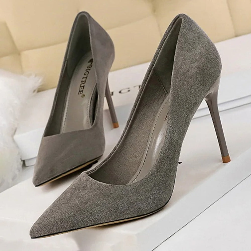 Escarpins bleu marine femme