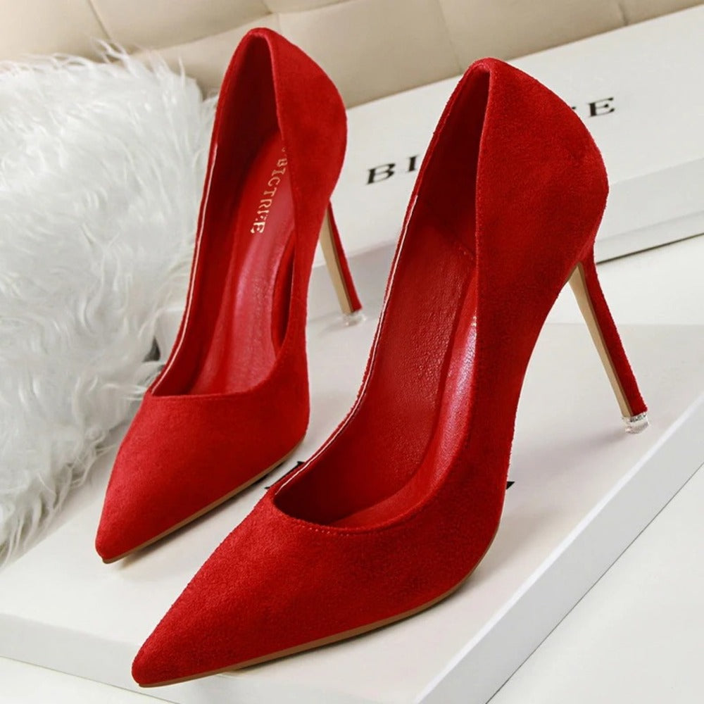Escarpins bleu marine femme