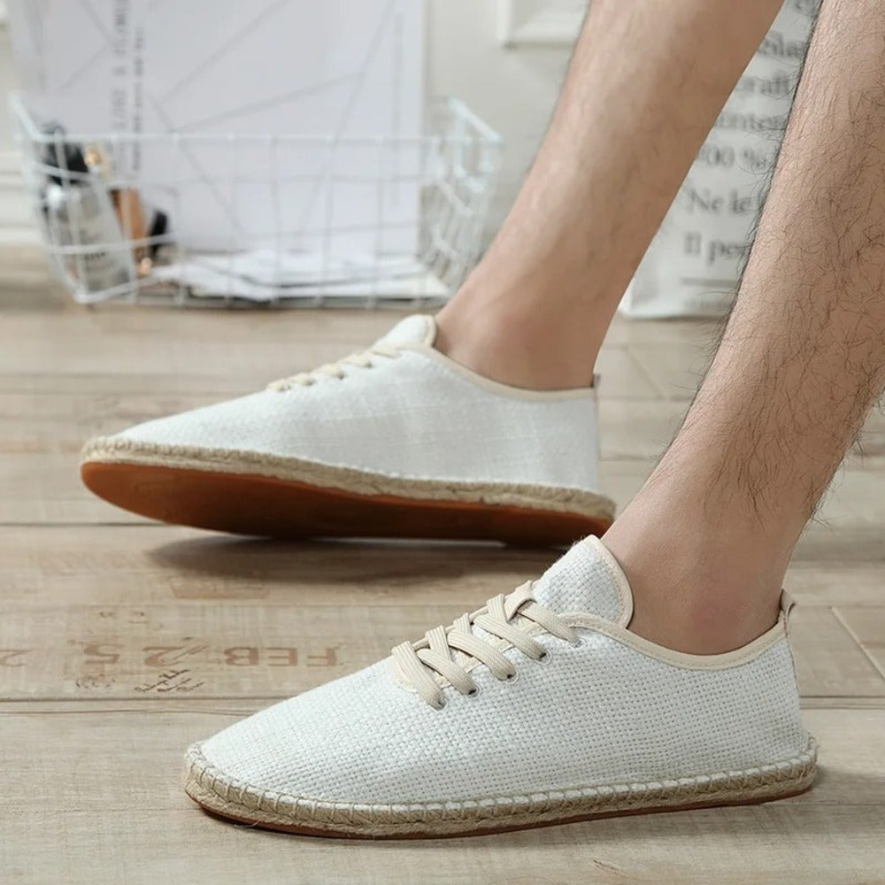 Espadrille beige mixte