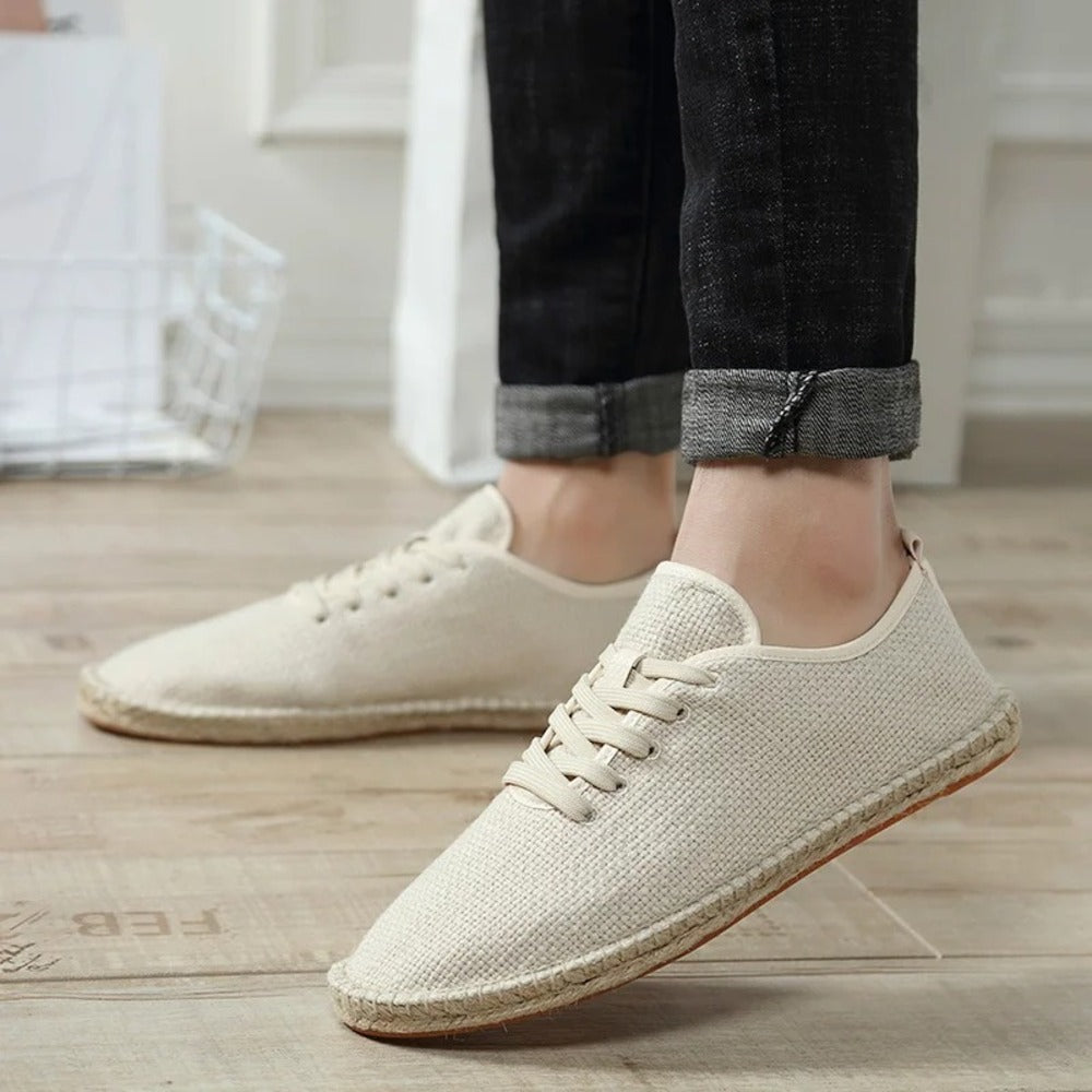 Espadrille beige mixte