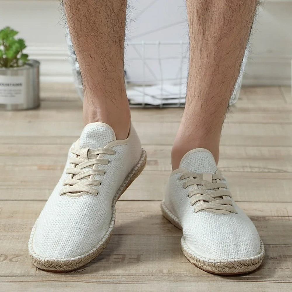 Espadrille beige mixte