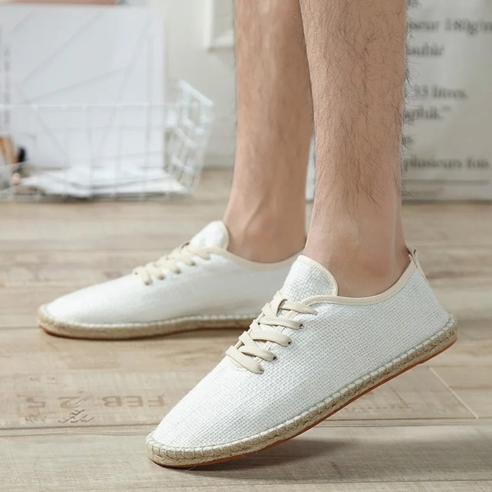 Espadrille beige mixte
