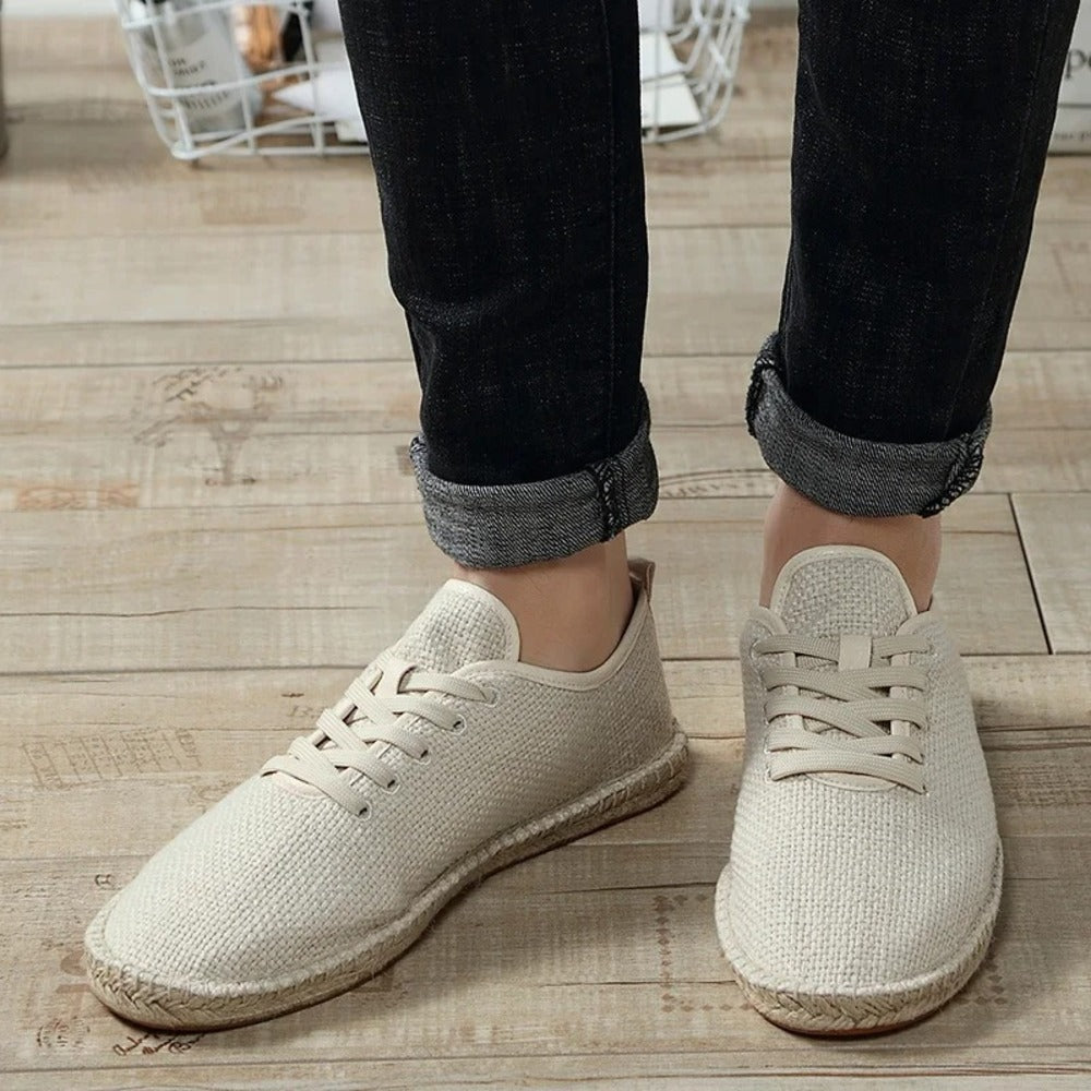 Espadrille beige mixte