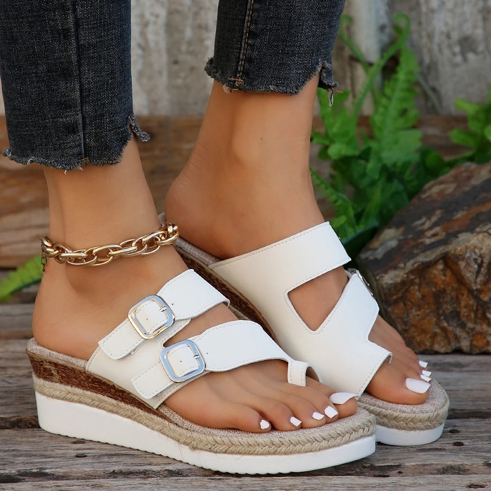 Espadrille blanc femme hallux valgus