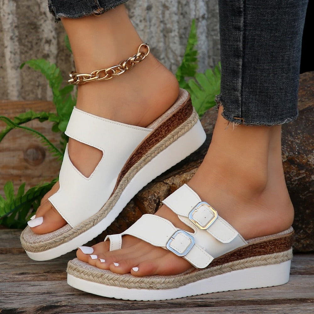 Espadrille blanc femme hallux valgus