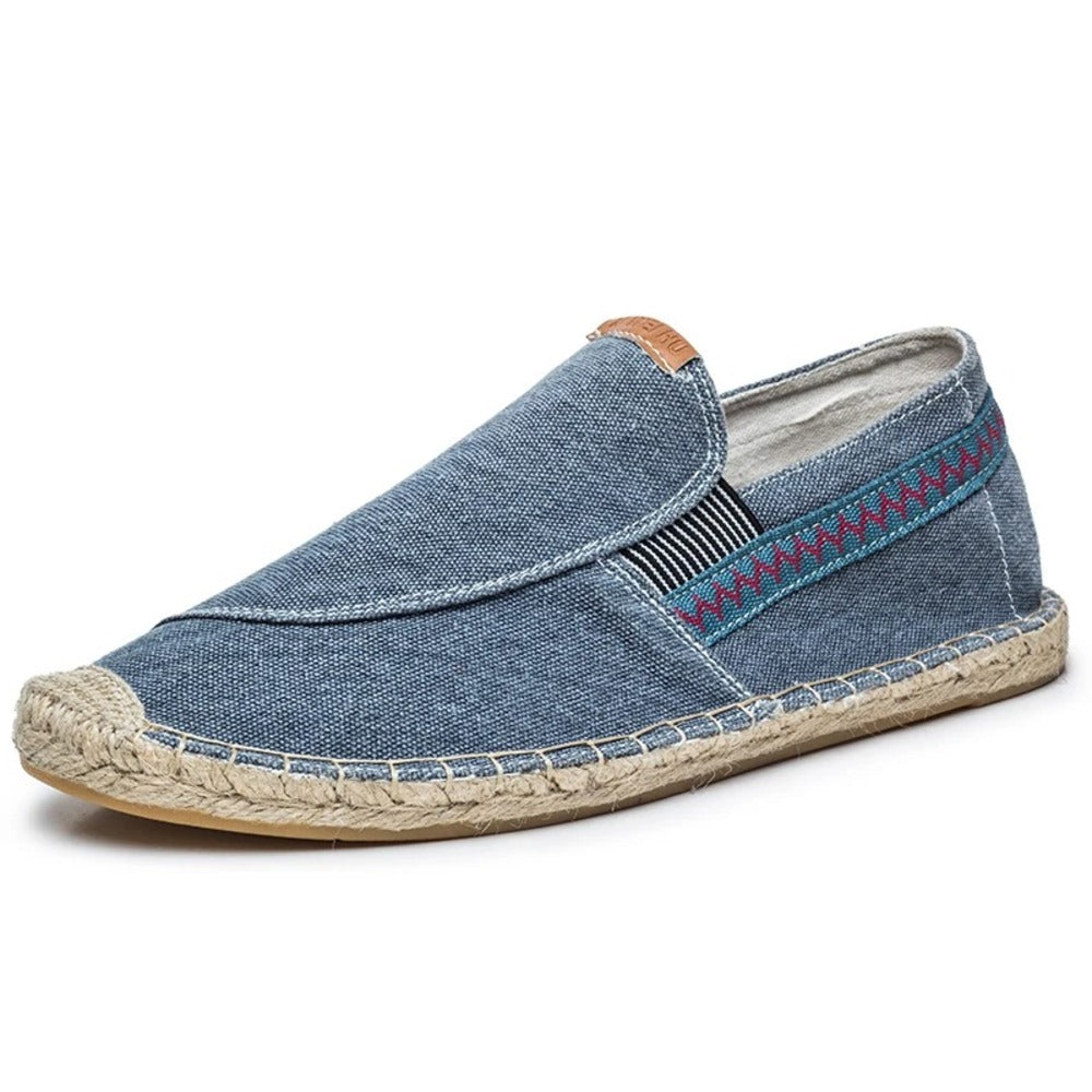 Espadrille bleu marine homme
