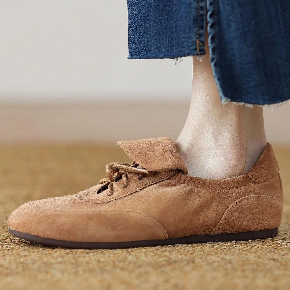 Espadrille cuire femme