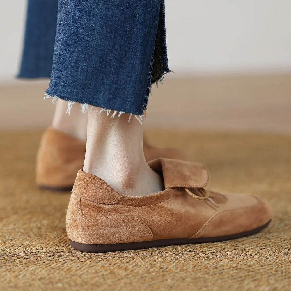 Espadrille cuire femme