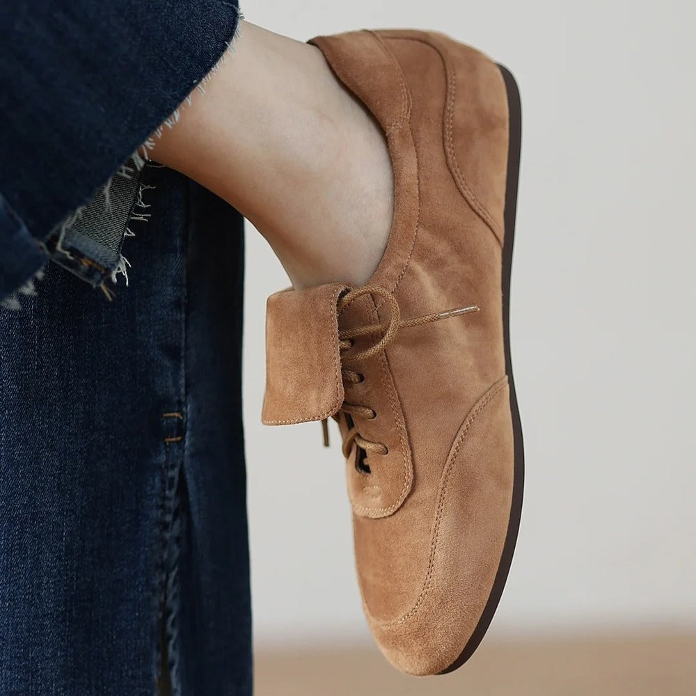 Espadrille cuire femme