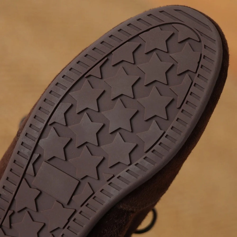 Espadrille cuire femme