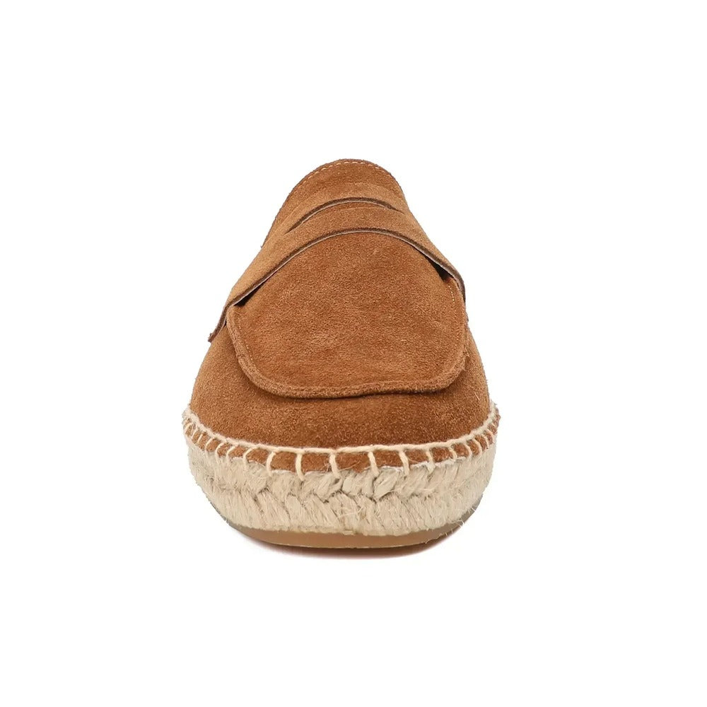 Espadrille en cuir homme