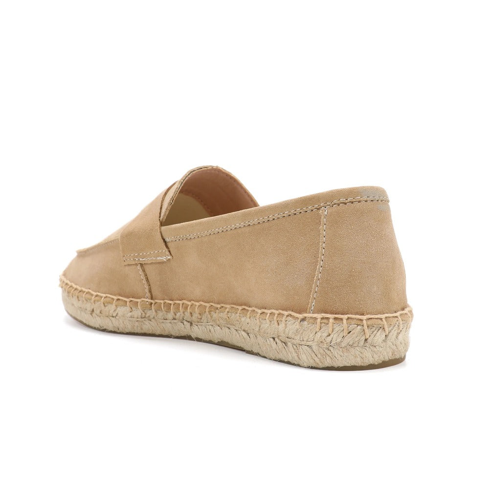 Espadrille en cuir homme