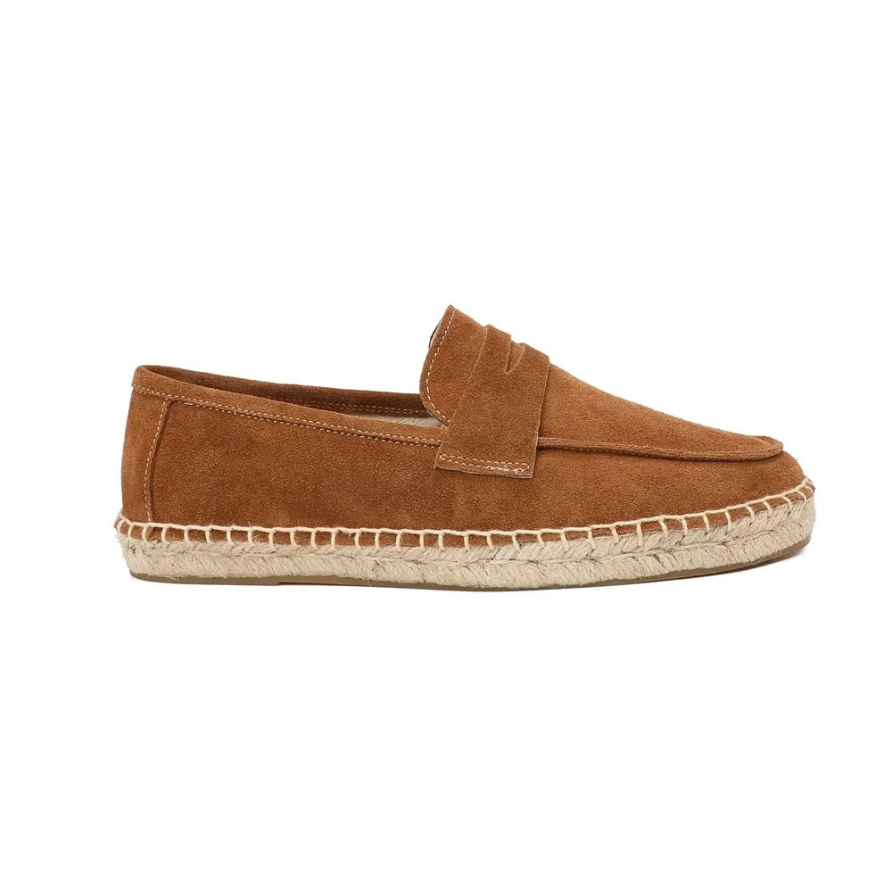Espadrille en cuir homme