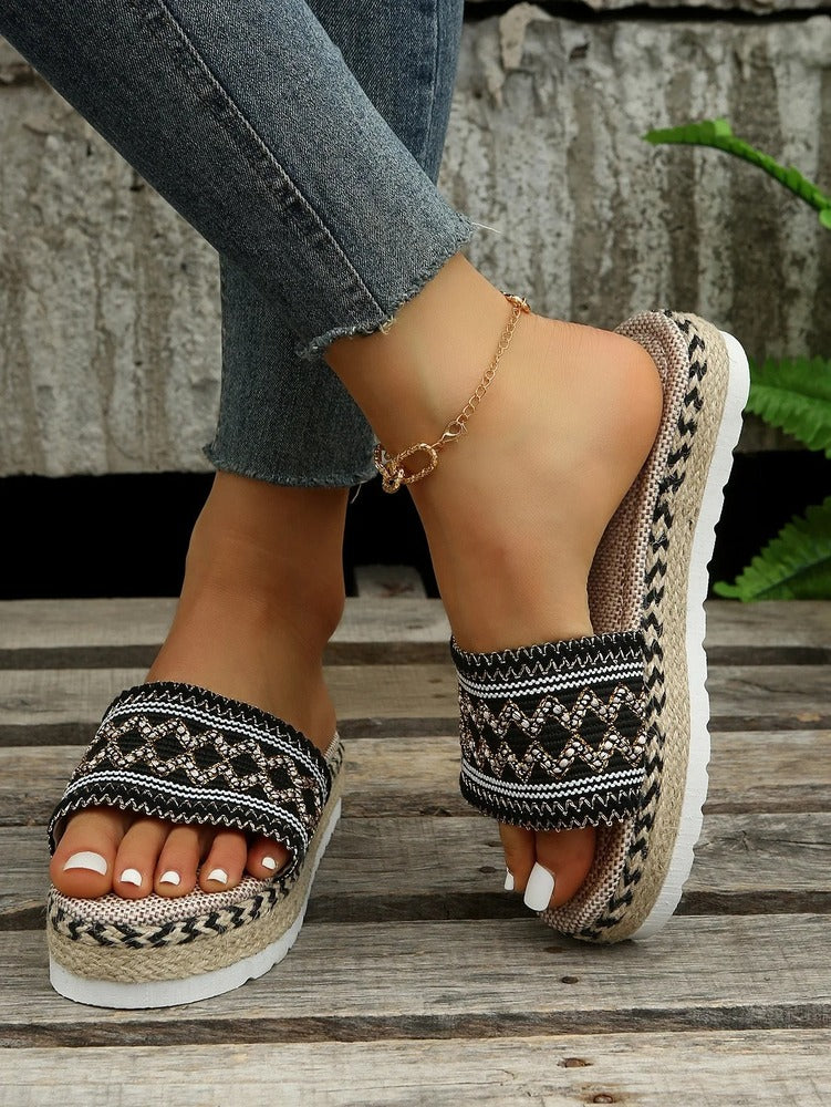 Espadrille femme plateforme