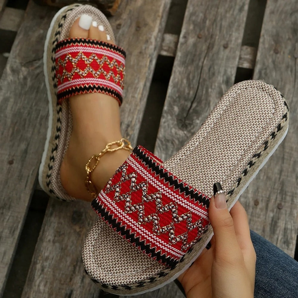 Espadrille femme plateforme