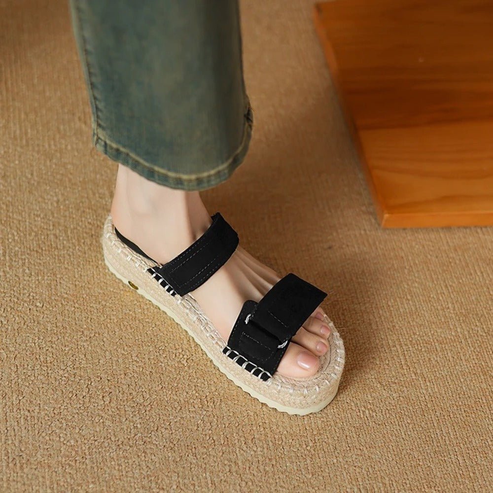 Espadrille femme rose