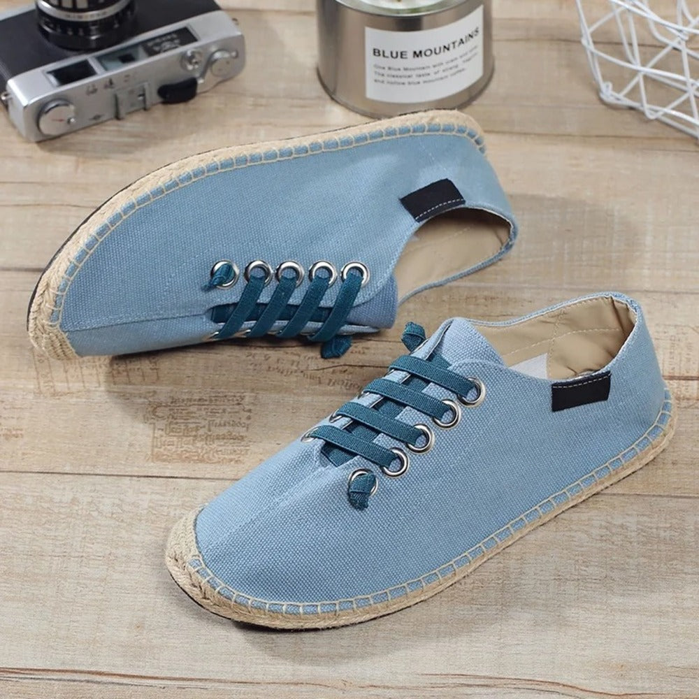 Espadrille homme à lacets