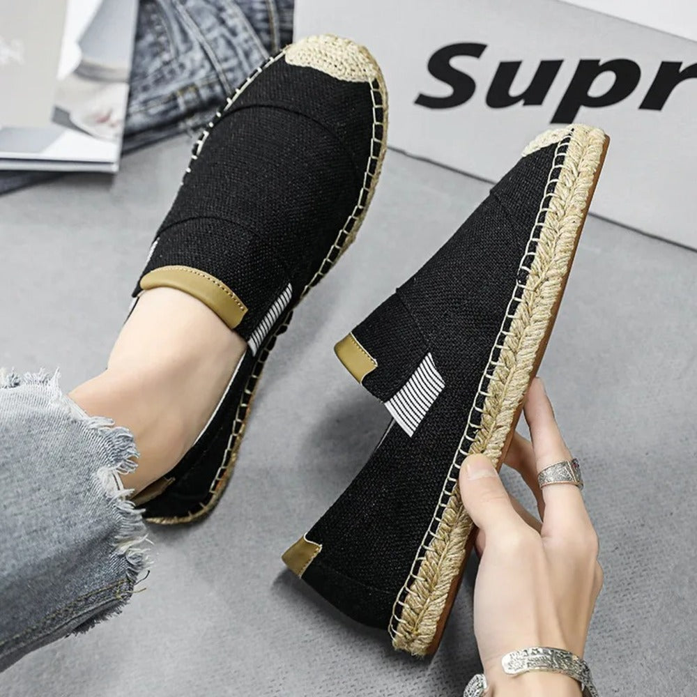 Espadrille noir homme