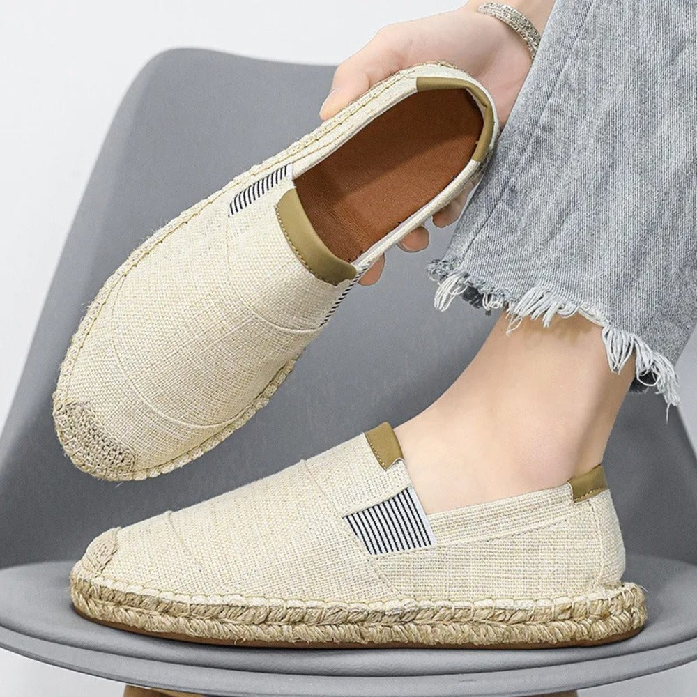 Espadrille noir homme