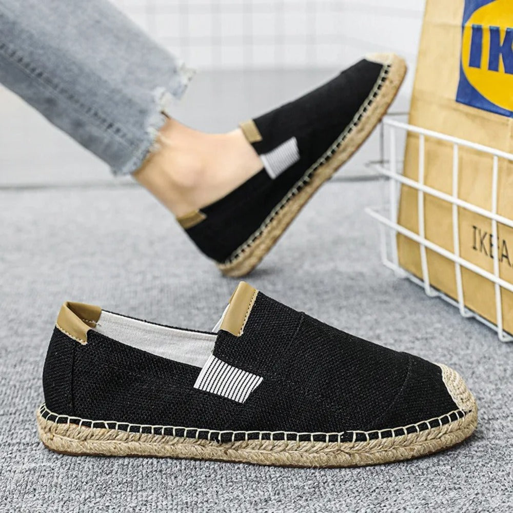 Espadrille noir homme
