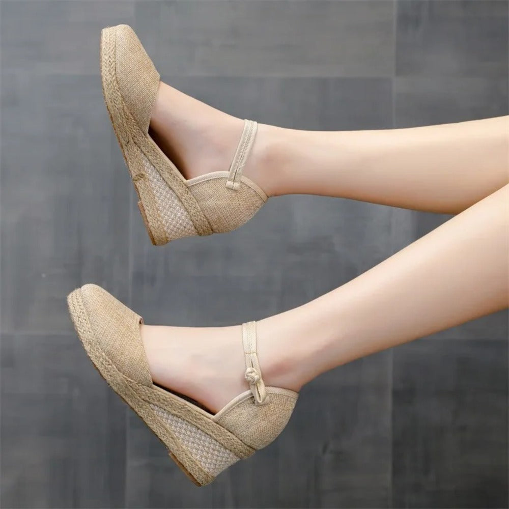 Espadrille sandale femme