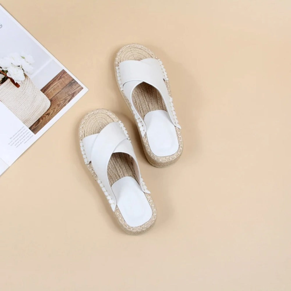 Espadrille verte femme
