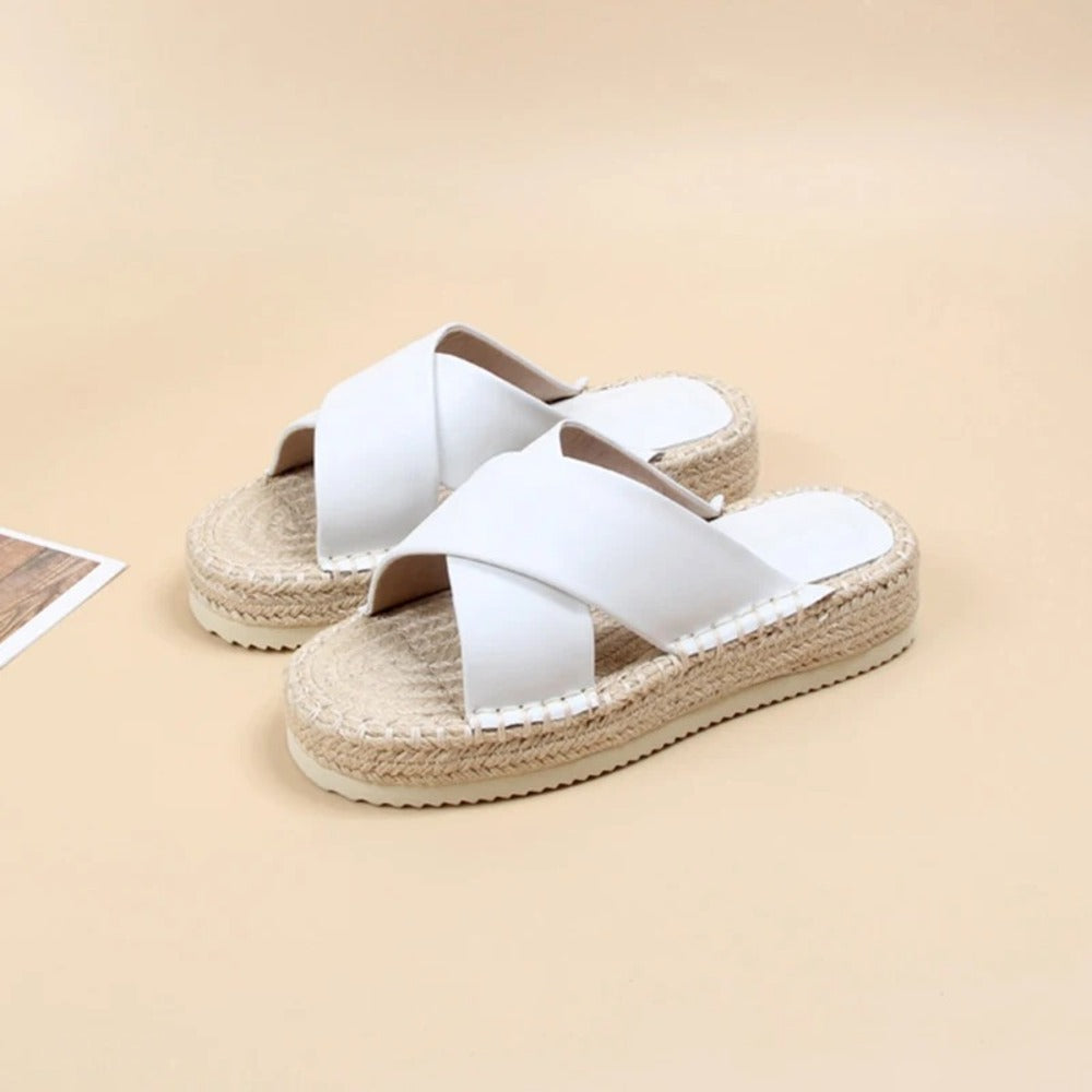 Espadrille verte femme