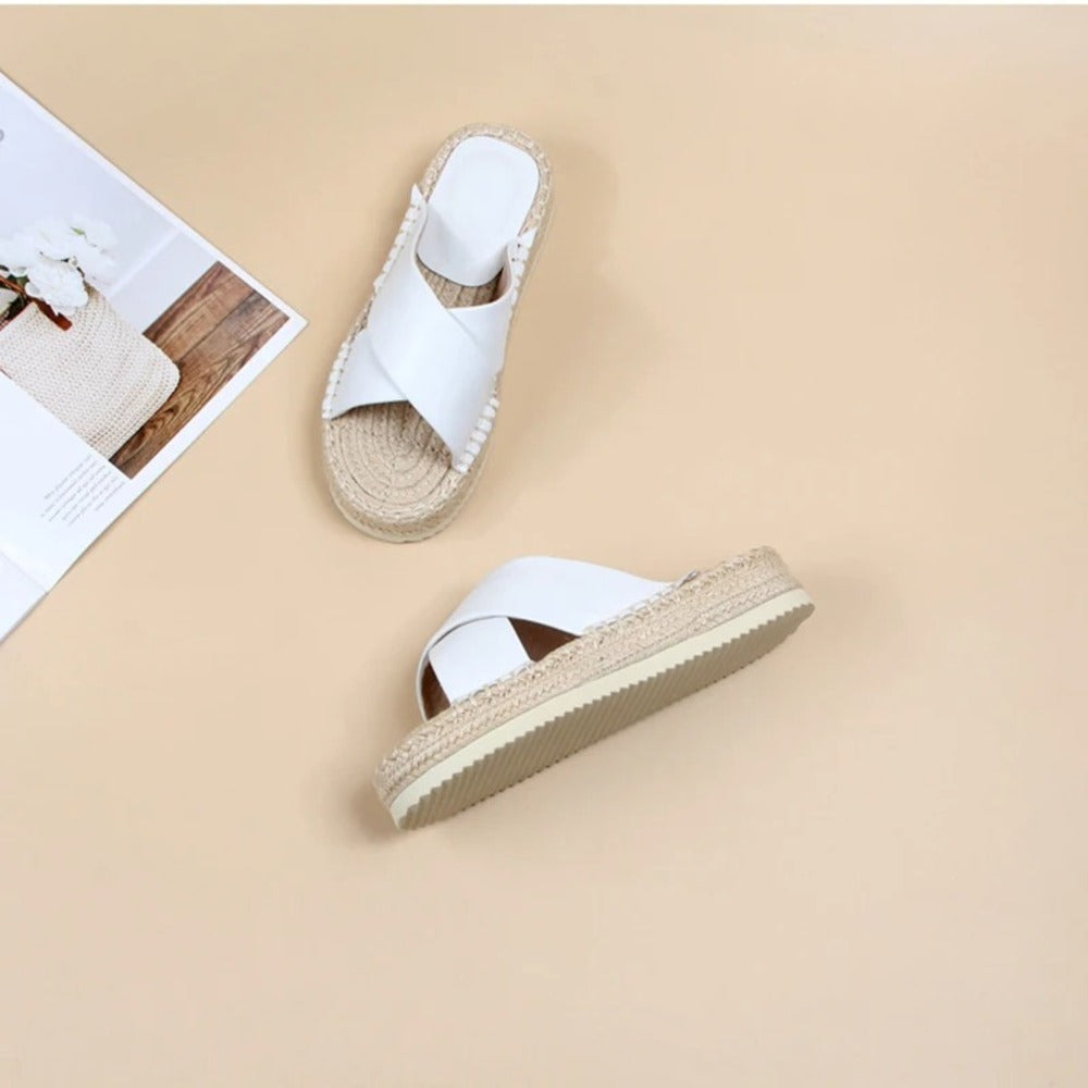 Espadrille verte femme