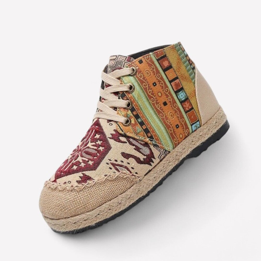 Espadrille avec lacet femme