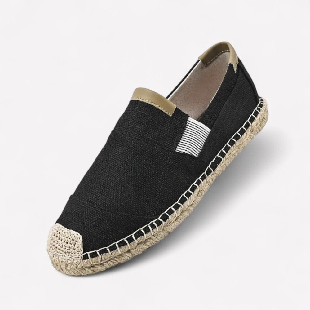 Espadrille noir homme