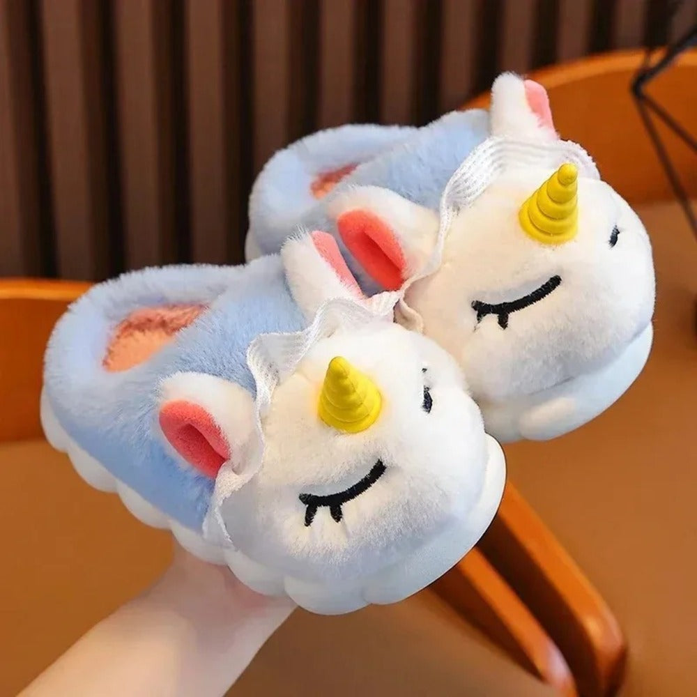 Licorne pantoufle