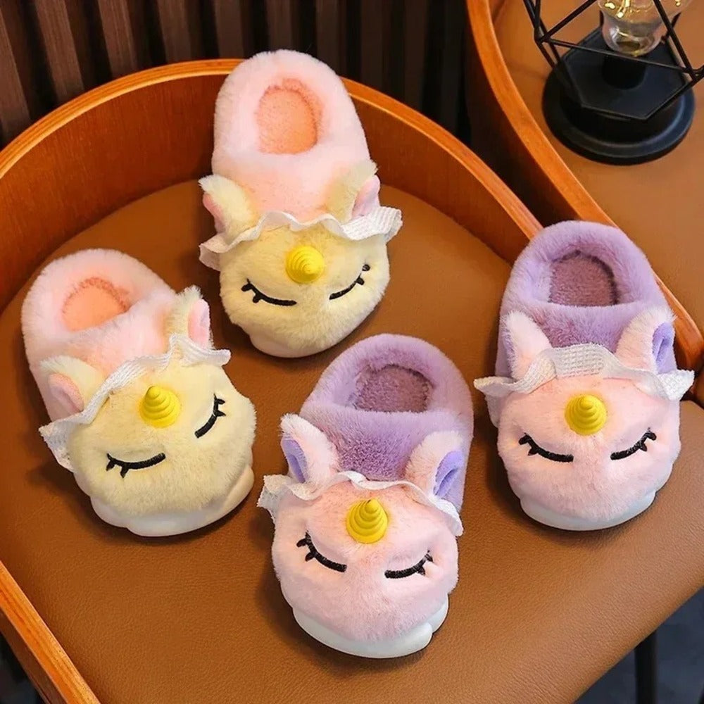 Licorne pantoufle
