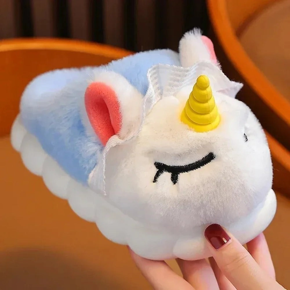 Licorne pantoufle