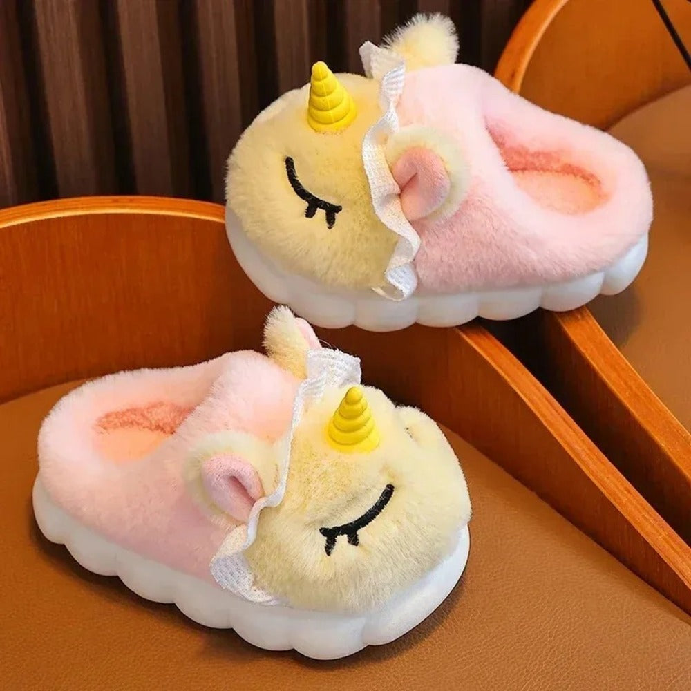 Licorne pantoufle