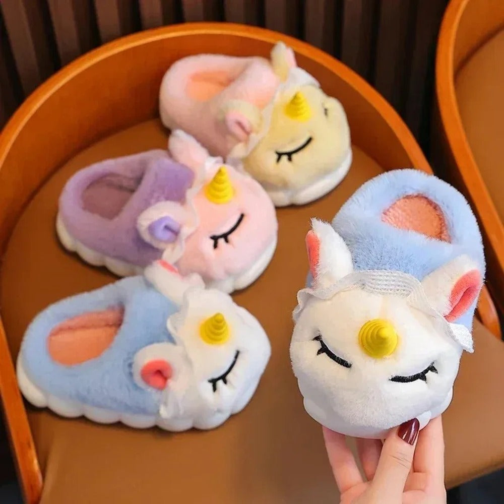 Licorne pantoufle